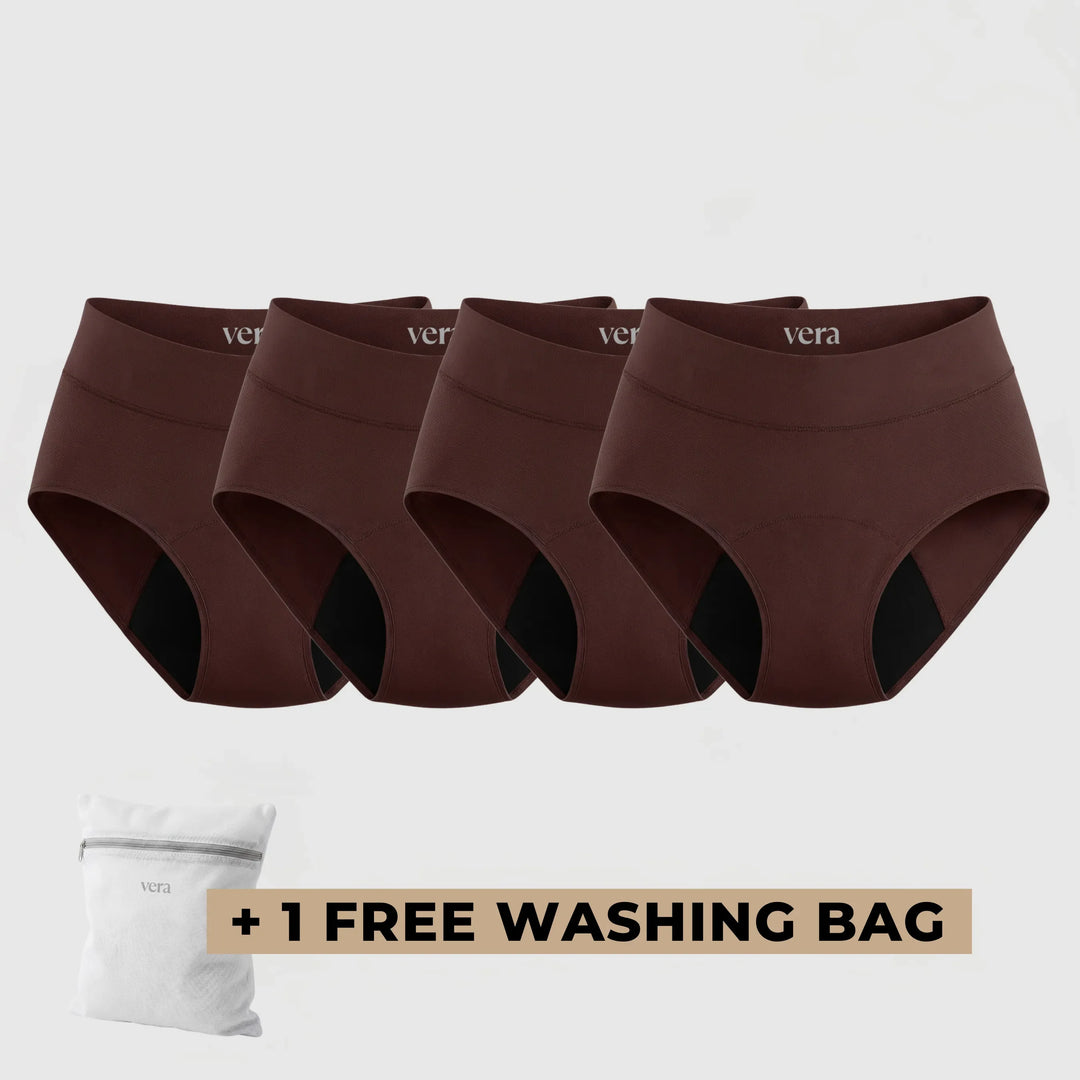 Vera's Signature Leakproof Underwear (4-Pack)
