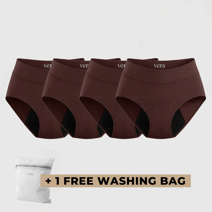 Vera's Signature Leakproof Underwear (4-Pack)