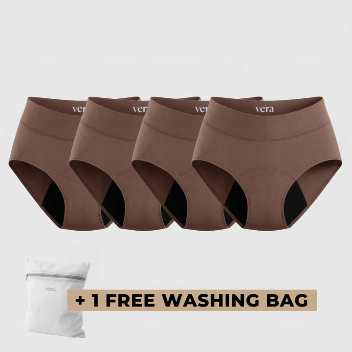 Vera's Signature Leakproof Underwear (4-Pack)