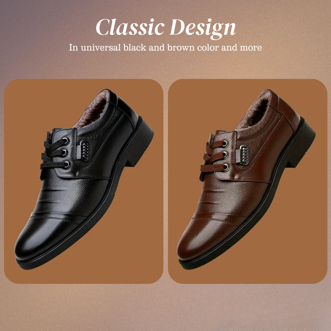 Austin | Comfy Non Slip Durable Rubber Sole Lace With Warm Plush Lining
