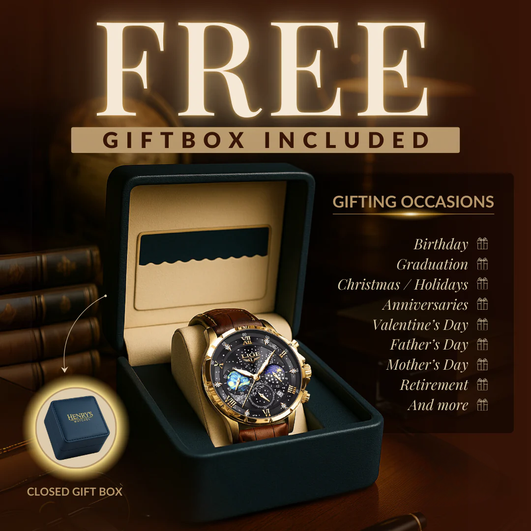 4-Piece Fashion Watch and Bracelet Set