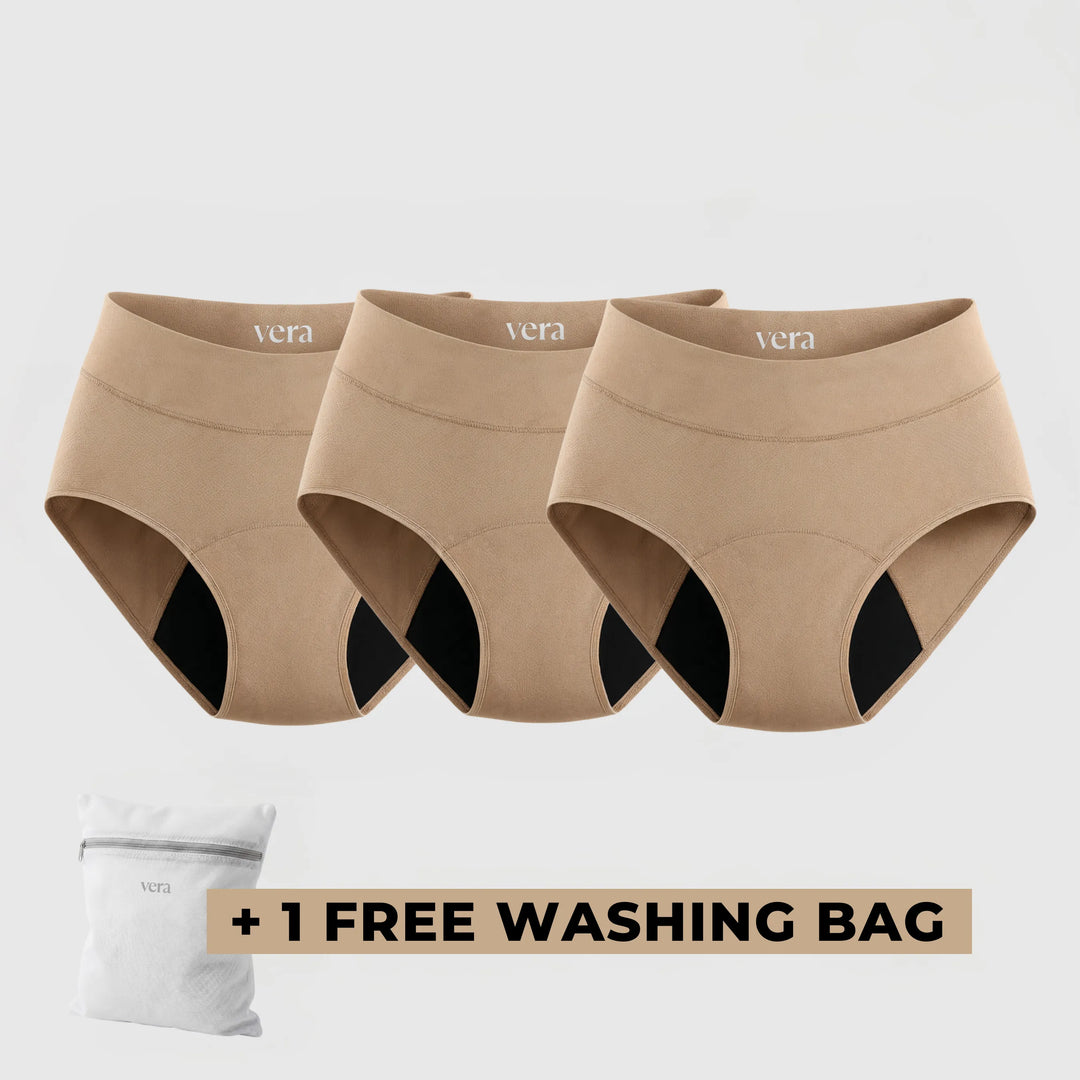 Vera's Signature Leakproof Underwear (3-Pack)