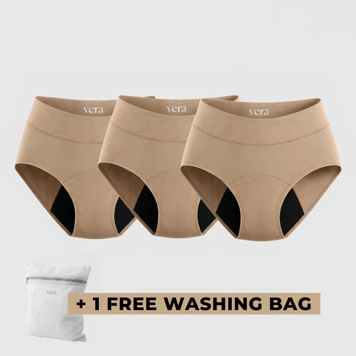 Vera's Signature Leakproof Underwear (3-Pack)