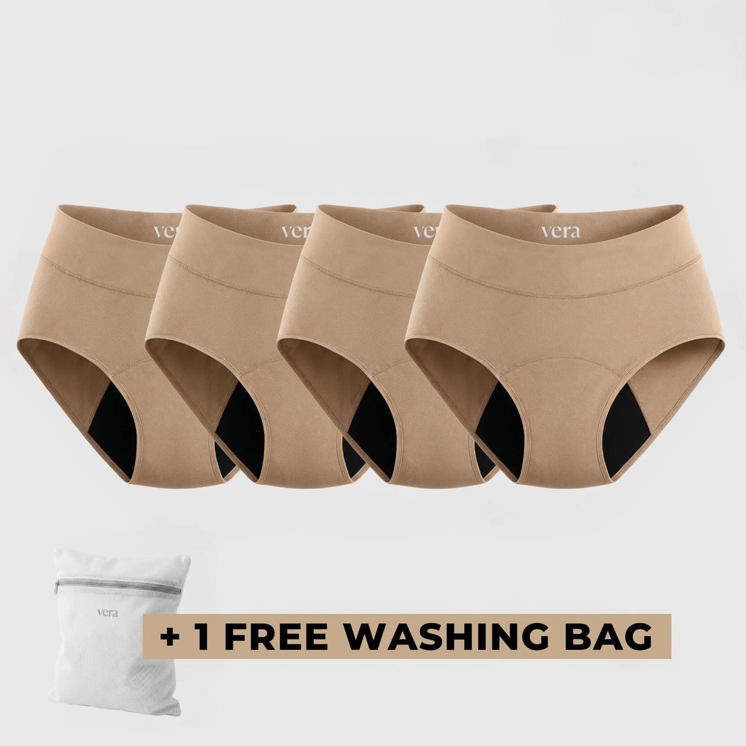 Vera's Signature Leakproof Underwear (4-Pack)