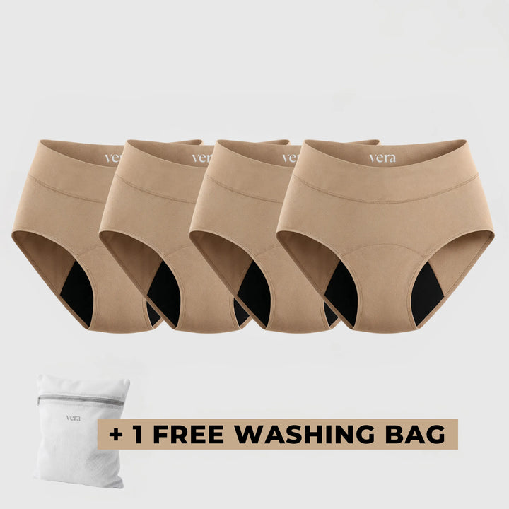 Vera's Signature Leakproof Underwear (4-Pack)