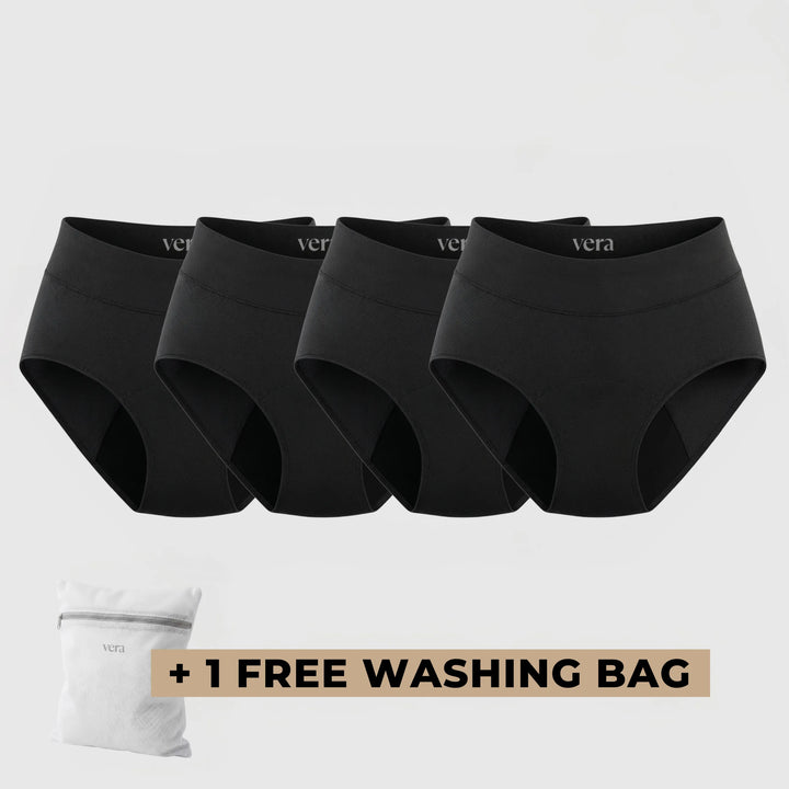 Vera's Signature Leakproof Underwear (4-Pack)
