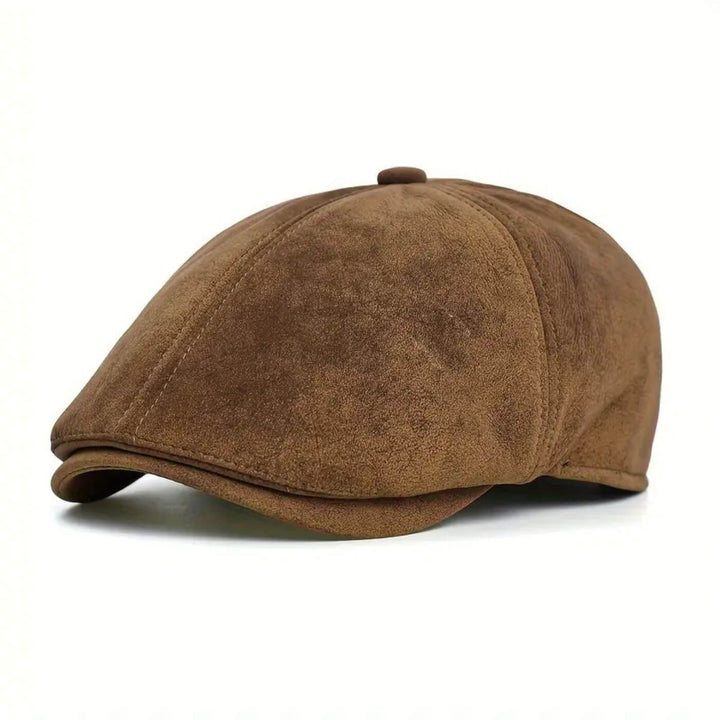 Sorrento Suede Newsboy Cap