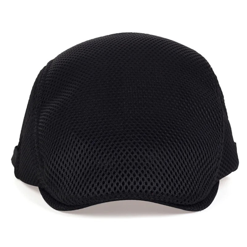 Beaumont Mesh Flat Cap