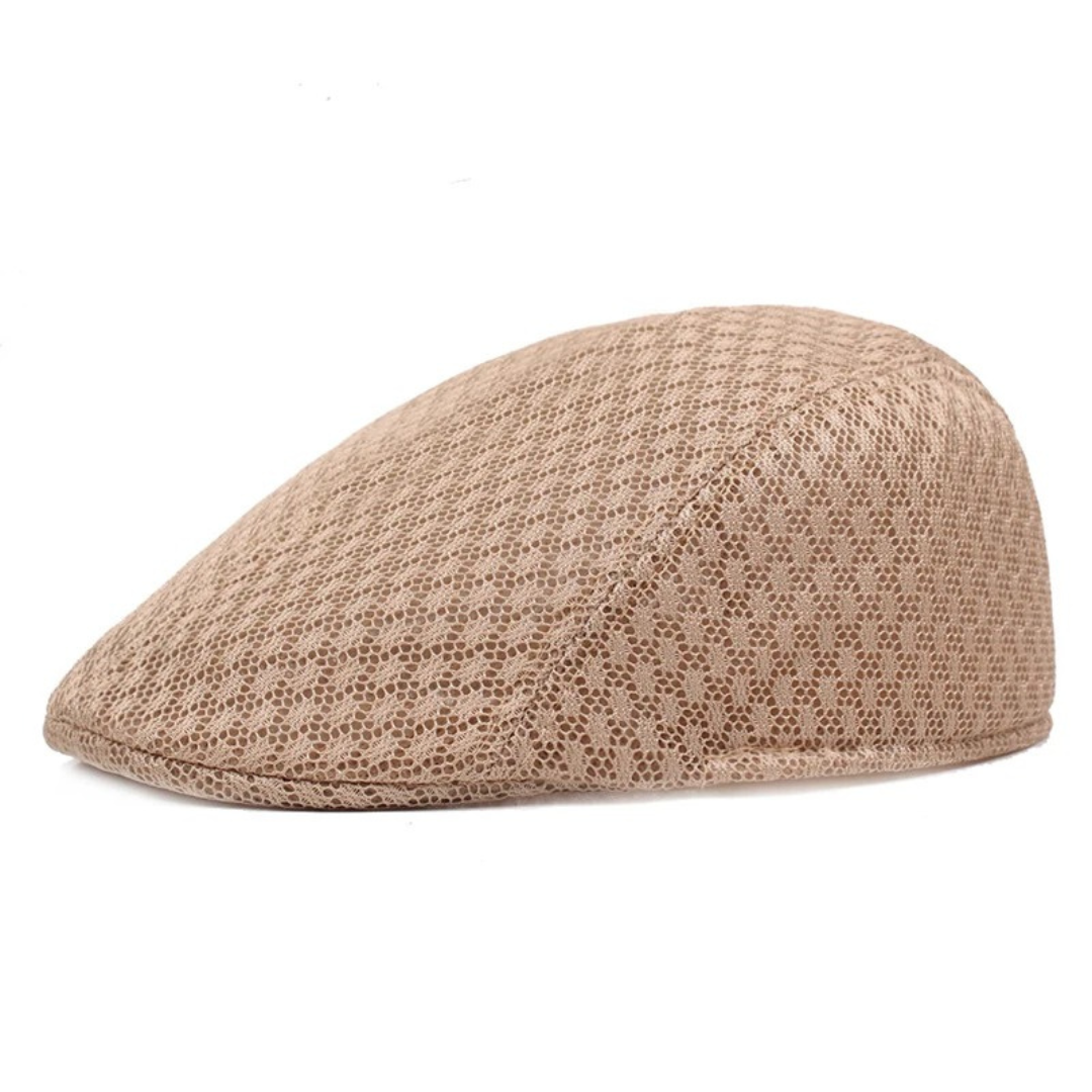 Brighton Mesh Flat Cap