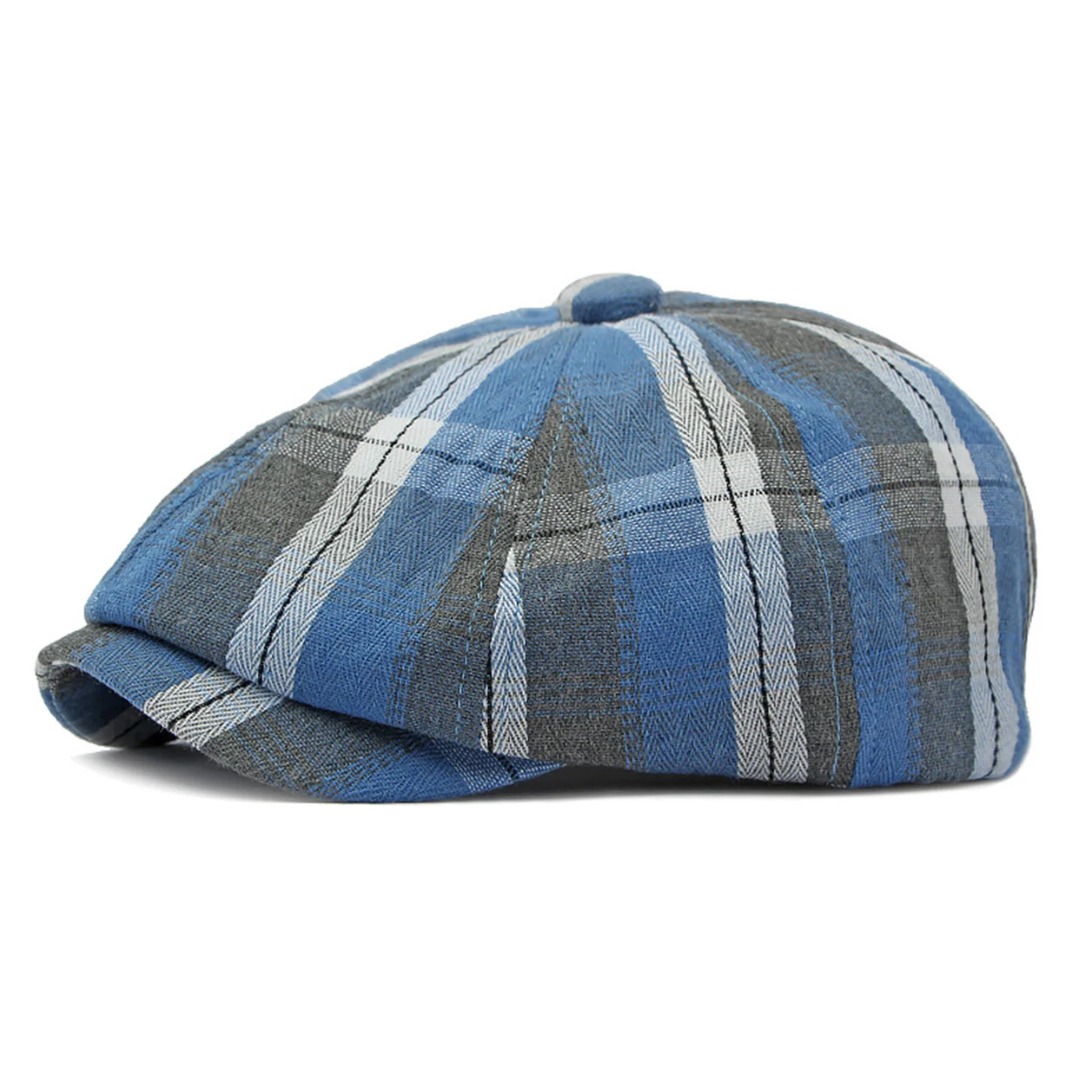 Montford Plaid Newsboy Cap