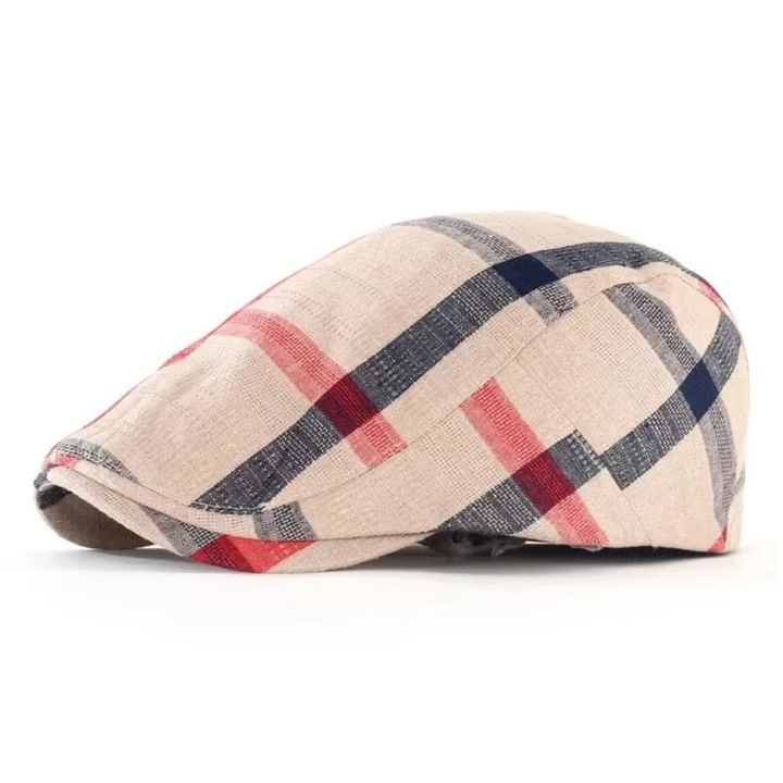 Rathbone Check Flat Cap