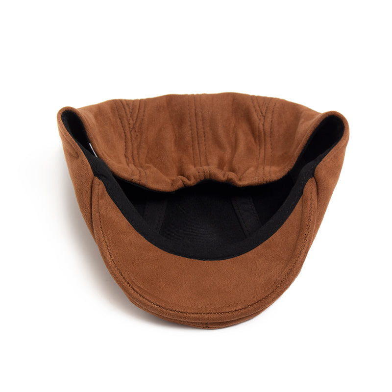 Sutherland Suede Flat Cap