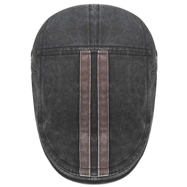 Fletcher Stripe Flat Cap