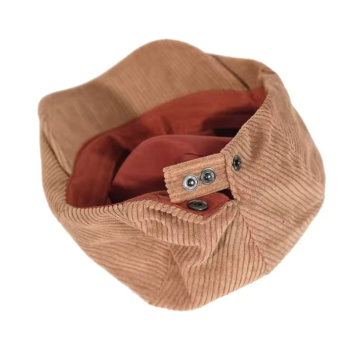 Brimmer Corduroy Flat Cap
