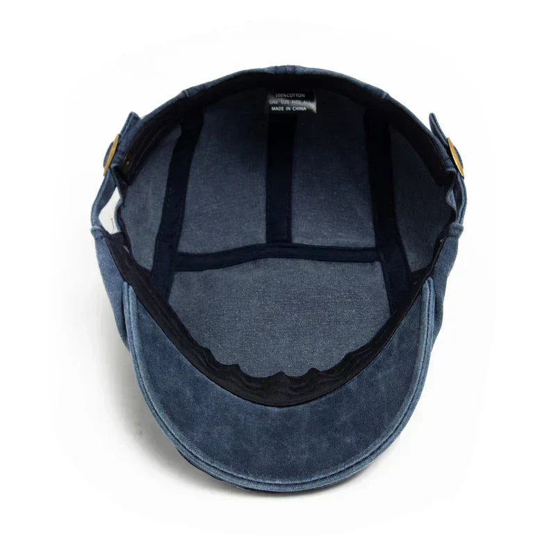 Prescott Denim Flat Cap