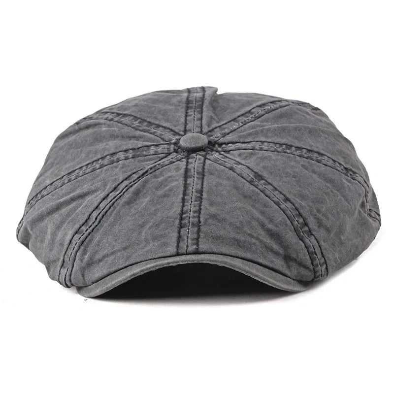 Westbury Denim Newsboy Cap