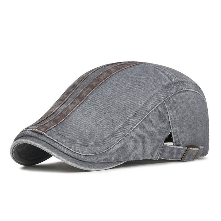 Fletcher Stripe Flat Cap