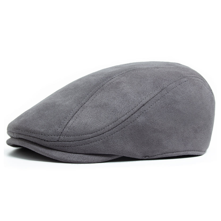 Sutherland Suede Flat Cap