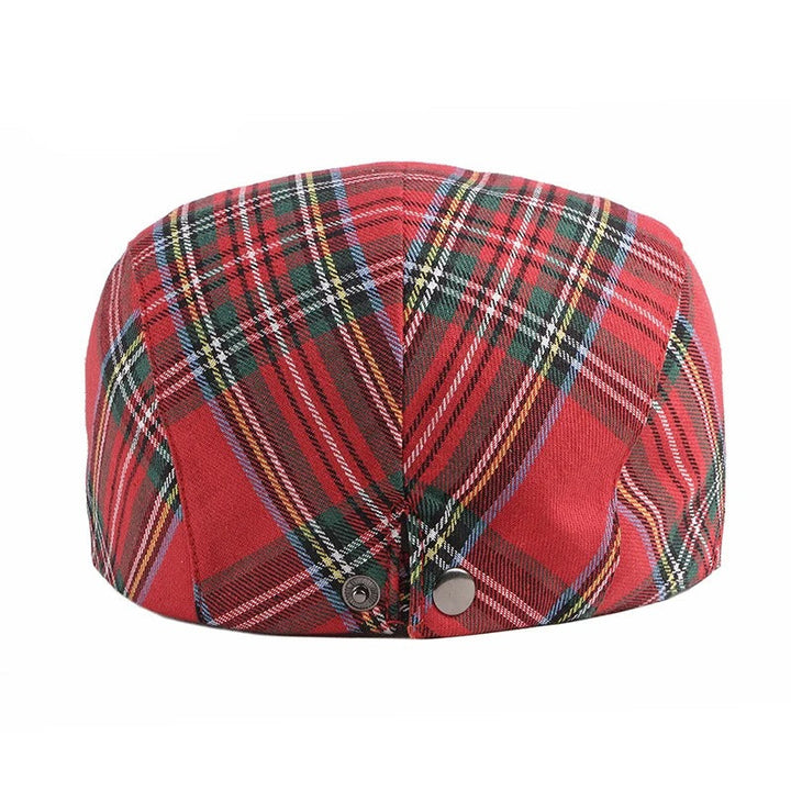Stratford Tartan Flat Cap